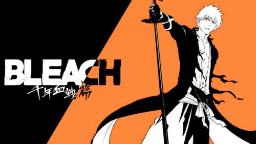 Ichigo Kurosaki from Bleach: Thousand-Year Blood War in a dramatic cinematic pose free hd wallpapers