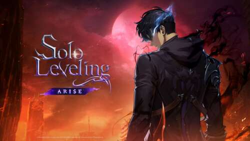 Sung Jinwoo, the main character from the mobile game Solo Leveling: Arise, displaying... free wallpaper