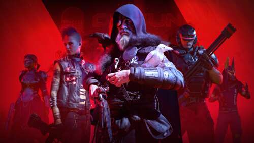 A high-energy promotional poster for The Finals Season 8 featuring a combatant against... hd background
