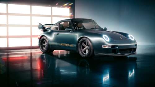A highly detailed, high-resolution shot of a sleek Porsche 911 sports car. 4K (Ultra HD) desktop wallpaper