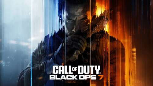 A detailed tactical soldier in combat gear, representing the key art for Call of... free desktop wallpaper