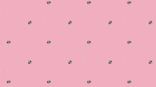 A minimalist 5K pattern of soft pastel pink spring blossoms on a clean, light background. free hd wallpapers