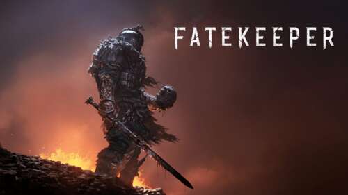 A cybernetic warrior in glowing neon-accented armor standing in a futuristic, rain-slicked...