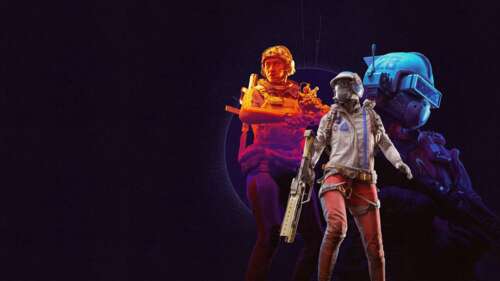 A gritty, futuristic Raider from the game ARC Raiders standing against a dark, atmospheric... pictures for wallpaper