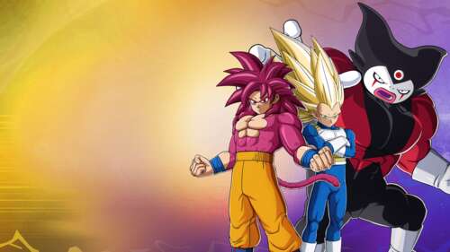 Super Saiyan Goku and Super Saiyan Vegeta prepared for battle in the Dragon Ball... free wallpaper for computer