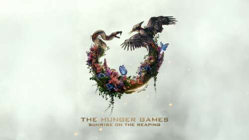 A dramatic cinematic scene featuring a tribute from the movie The Hunger Games: Sunrise... free wallpaper