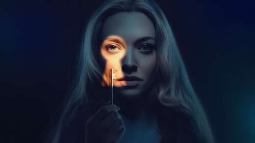 A cinematic portrait of Amanda Seyfried in the movie The Housemaid (2025) against... ps4 wallpaper