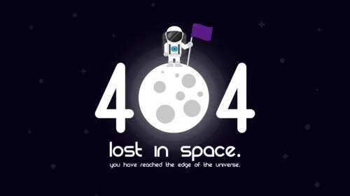 A detailed illustration of an astronaut floating in deep purple space near the moon,... free hd wallpapers