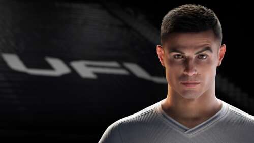 A detailed high-resolution portrait of professional football star Cristiano Ronaldo. wallpaper download