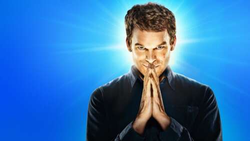 A portrait of Dexter Morgan, played by Michael C. Hall in the TV series Dexter, featuring... free wallpaper