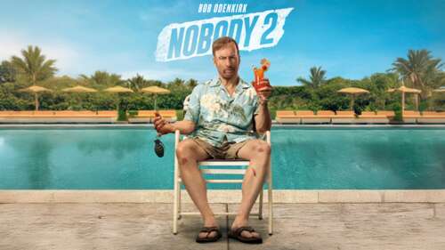 Bob Odenkirk as Hutch Mansell in a cinematic shot from the movie Nobody 2 free background