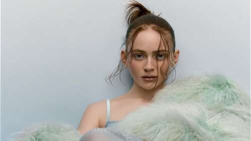 A detailed 5K portrait of actress Sadie Sink. ps4 wallpaper