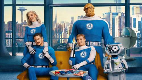 Character poster for The Fantastic Four: First Steps featuring Mister Fantastic,... free hd wallpapers