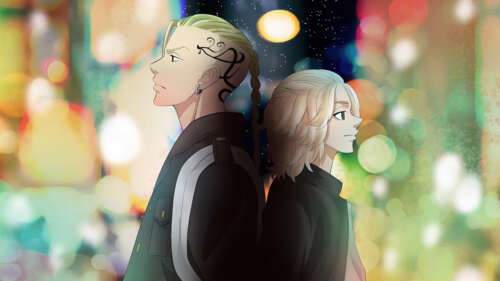 Ken Ryuguji and Manjiro Sano characters from Tokyo Revengers free wallpaper