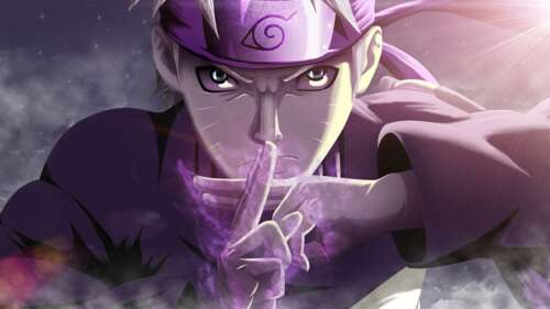 A dramatic ultra-wide cinematic portrait of Naruto Uzumaki from the Naruto anime... free hd wallpapers