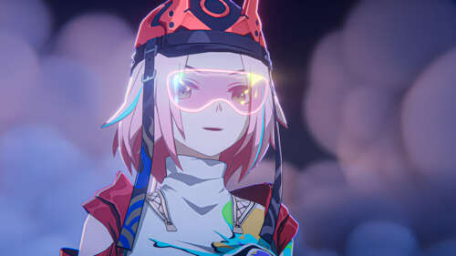 Anime illustration of Rappa from Honkai: Star Rail wallpaper