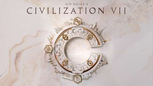 Majestic concept art for Sid Meier's Civilization VII featuring a regal leader overlooking... ps4 wallpaper