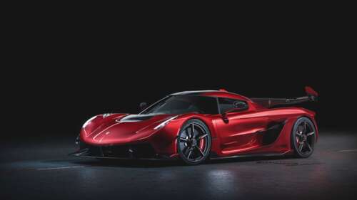 A detailed close-up of a Koenigsegg Jesko supercar, highlighting its futuristic design... 4K (Ultra HD) wallpaper for pc download