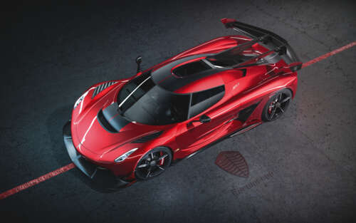 A stunning shot of a Koenigsegg Jesko supercar highlighting its sleek and aggressive... free hd wallpapers