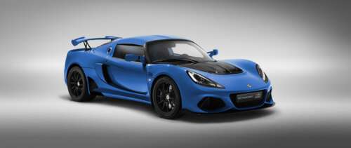 A high-performance Lotus Exige supercar featuring a sleek and aerodynamic body design. UWUHD background images hd