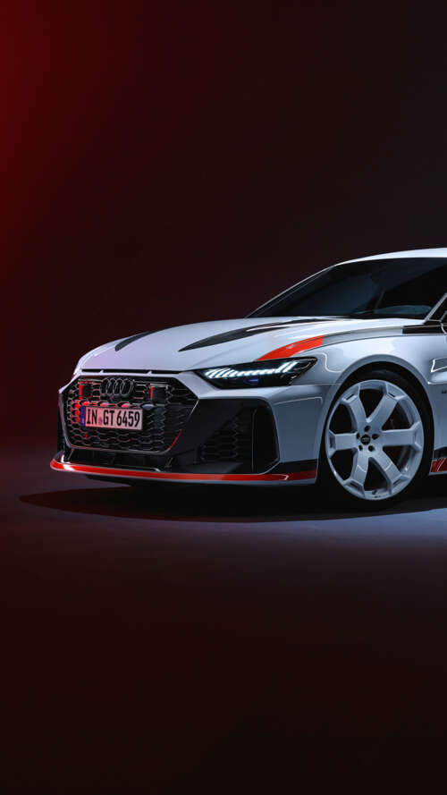 A high-performance Audi RS6 Avant GT featuring aggressive styling and wide wheel... free wallpaper