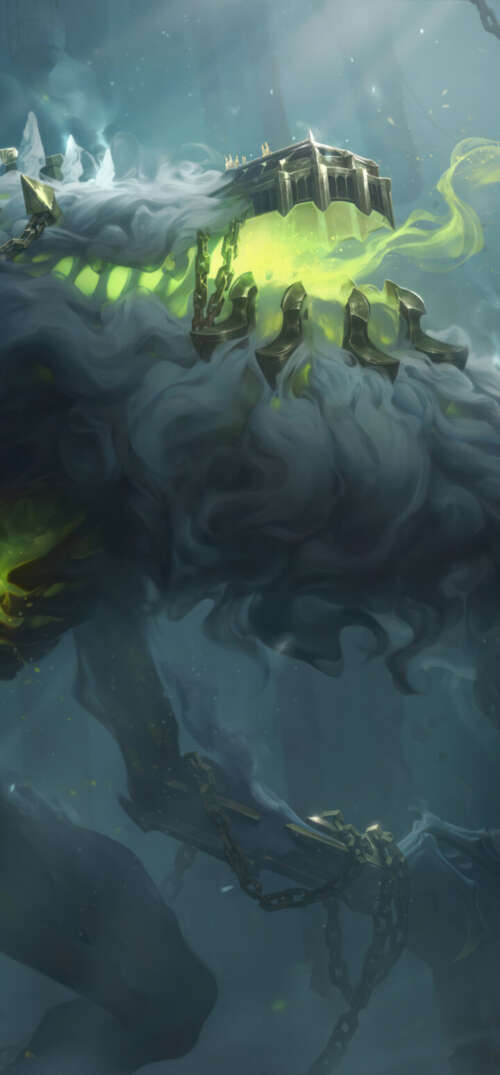 Cho’gath, l’enorme e minaccioso mostro del Vuoto proveniente da League of Legends. UmiDigi Umidigi X