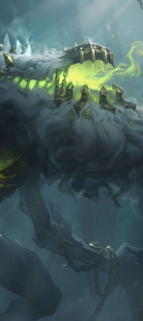 Cho’gath, l’enorme e minaccioso mostro del Vuoto proveniente da League of Legends. Doogee Note 56 Plus