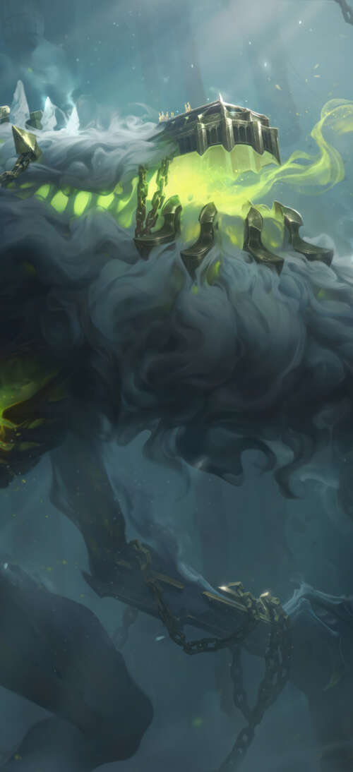 Cho’gath, l’enorme e minaccioso mostro del Vuoto proveniente da League of Legends. Oppo K13s