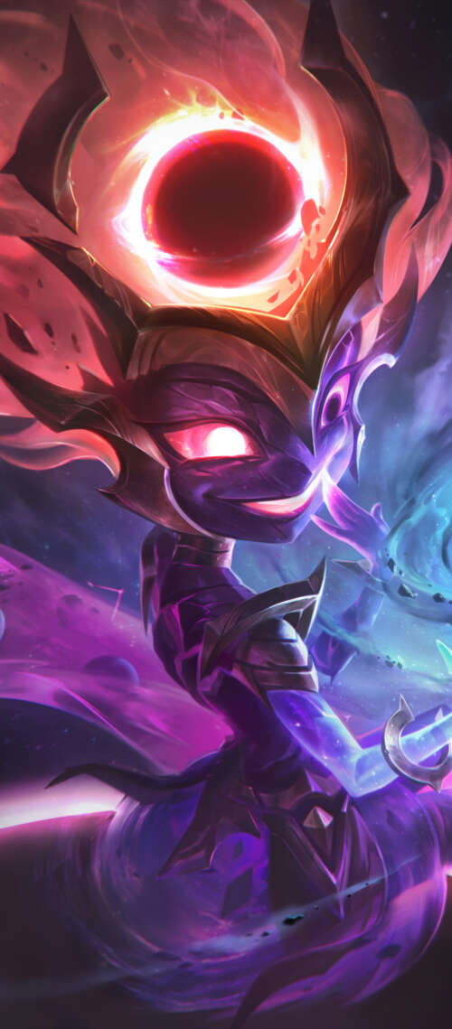 Zoe, personaggio del videogioco League of Legends, è circondata da un enorme e luminoso... fossibot F112 PRO
