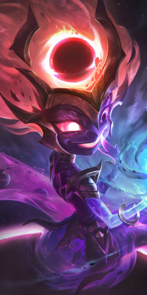 Zoe, personaggio del videogioco League of Legends, è circondata da un enorme e luminoso... Doogee Fire 3 Ultra
