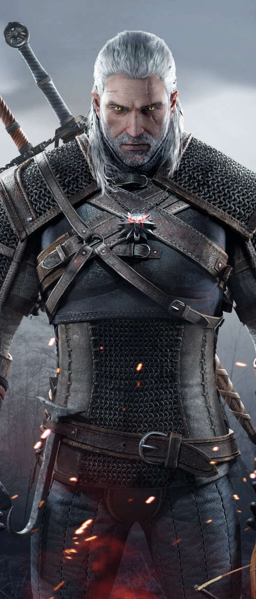 Un ritratto cinematografico di Geralt di Rivia, protagonista del videogioco The Witcher... nubia Flip 3