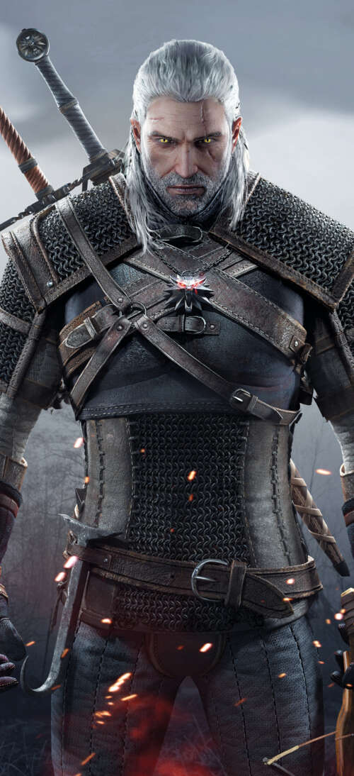 Un ritratto cinematografico di Geralt di Rivia, protagonista del videogioco The Witcher... Oppo K13s