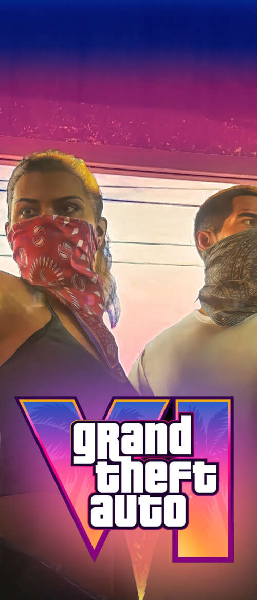 Un ritratto cinematografico del personaggio di Lucia, protagonista di Grand Theft... nubia Flip 3