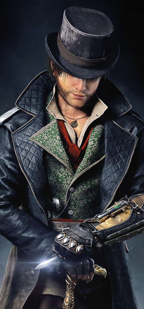 Jacob Frye, protagonista del videogioco Assassin's Creed: Syndicate, indossa il suo... Samsung Galaxy S26 Ultra