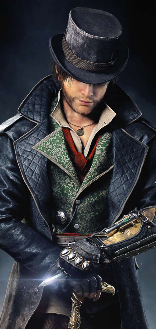 Jacob Frye, protagonista del videogioco Assassin's Creed: Syndicate, indossa il suo... Oppo A6
