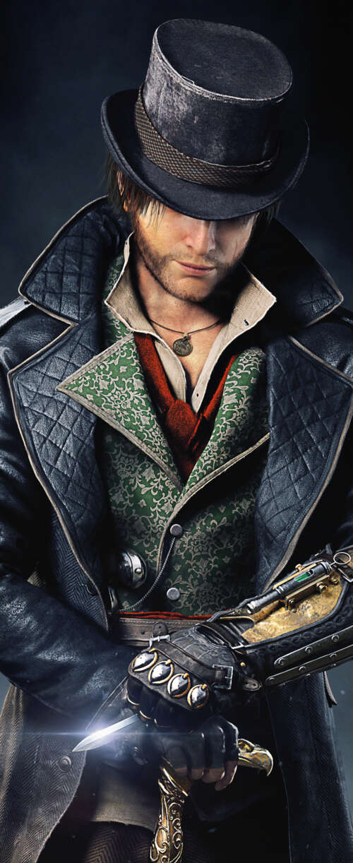 Jacob Frye, protagonista del videogioco Assassin's Creed: Syndicate, indossa il suo... Meizu Note 16