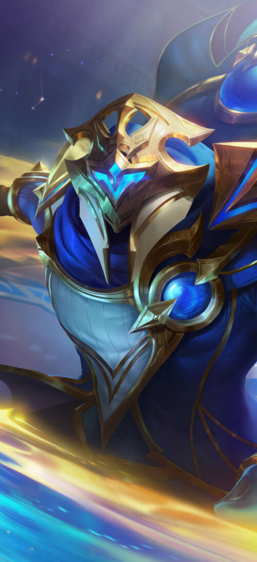 Una rappresentazione dinamica di Jax, personaggio del videogioco League of Legends,...