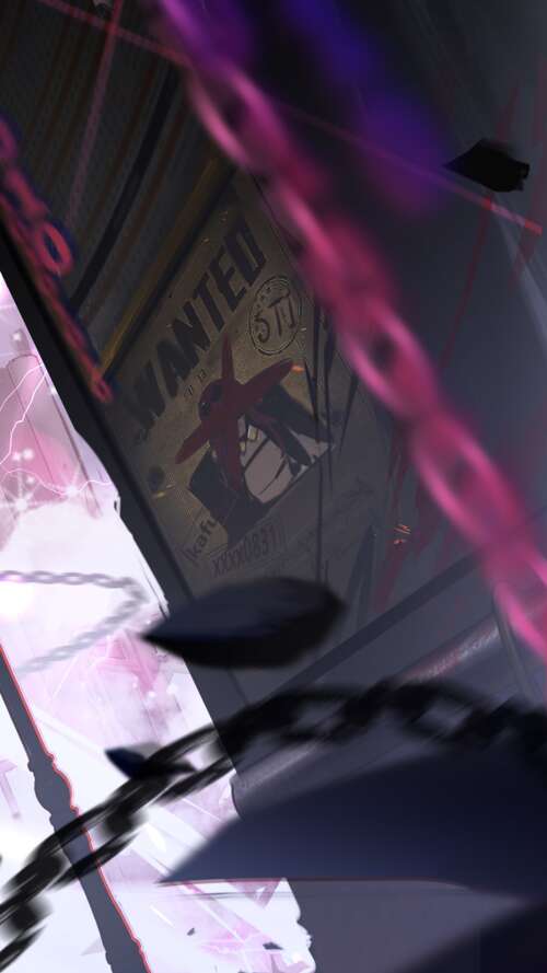 Kafka from the video game Honkai: Star Rail lava Play Max lock screen wallpaper
