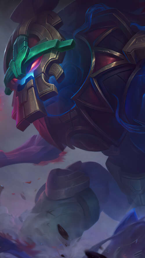 Maokai, l’albero contorto proveniente da League of Legends, si staglia imponente...