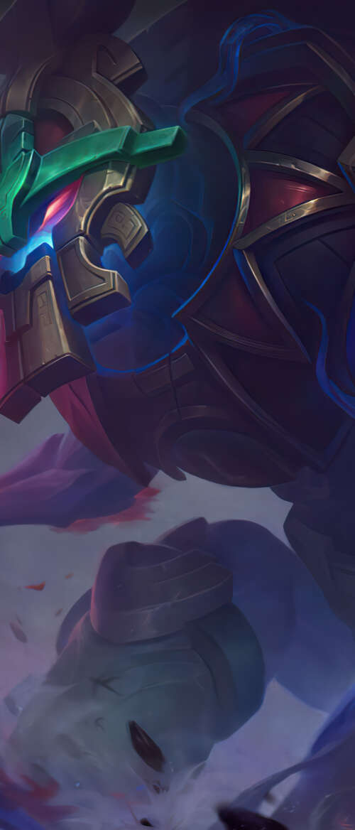 Maokai, l’albero contorto proveniente da League of Legends, si staglia imponente...