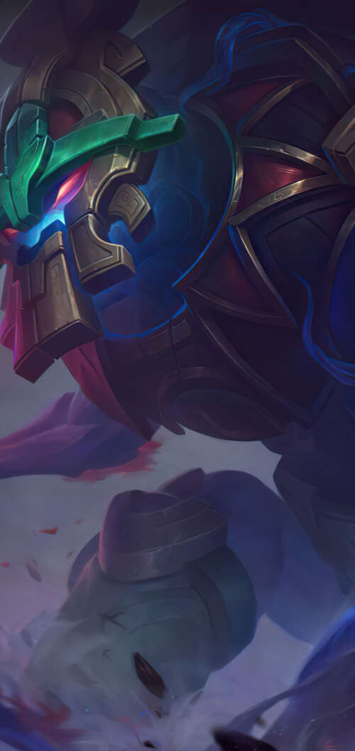 Maokai, l’albero contorto proveniente da League of Legends, si staglia imponente...