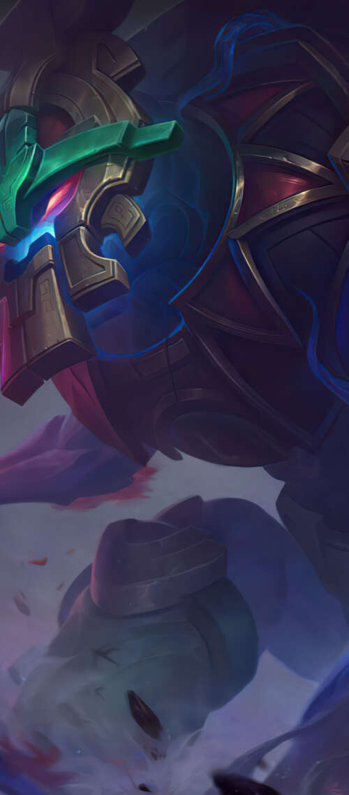 Maokai, l’albero contorto proveniente da League of Legends, si staglia imponente...