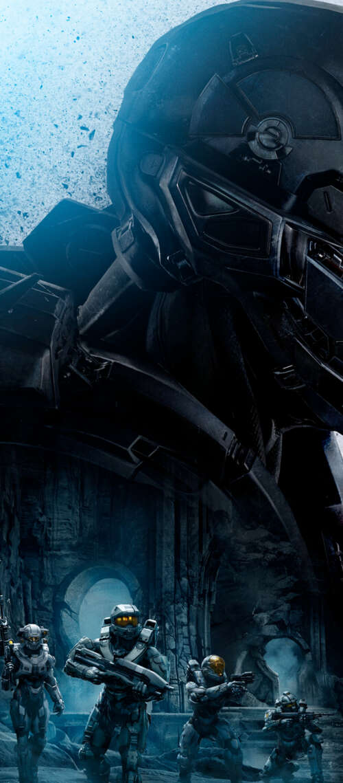 Il Master Chief, con l’iconica armatura MJOLNIR, dal videogioco Halo 5: Guardians. fossibot F112 PRO