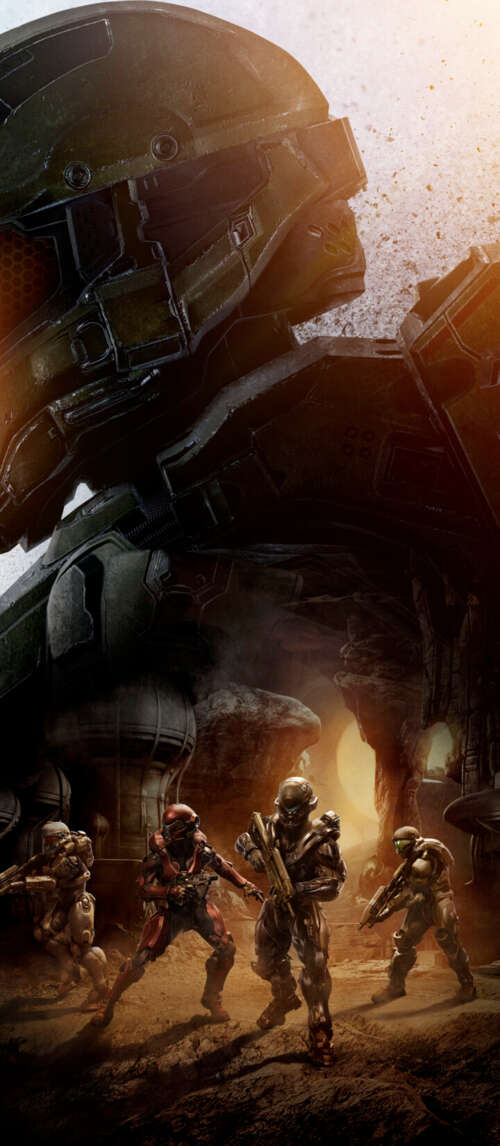 Il Master Chief, con l’iconica armatura MJOLNIR, dal videogioco Halo 5: Guardians. Xiaomi Redmi 14C 5G
