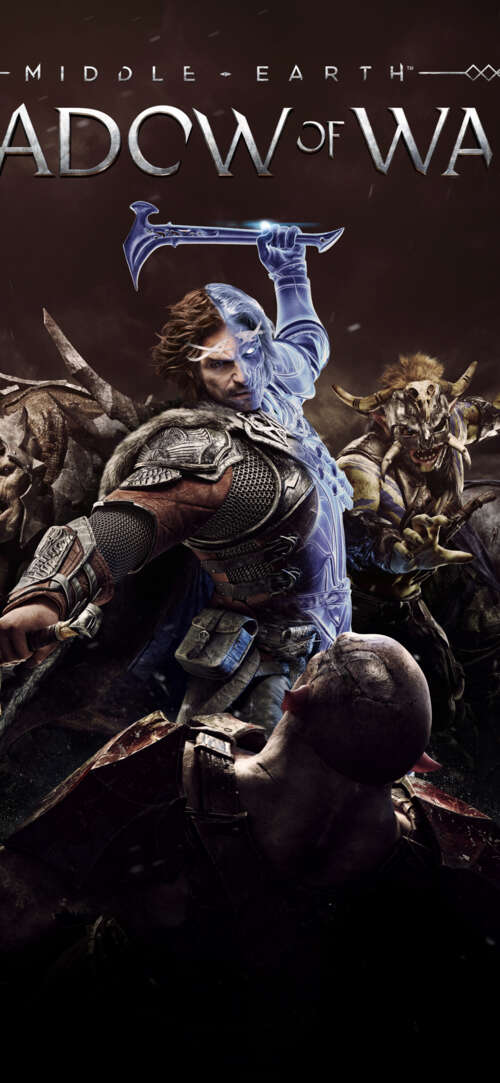A powerful Orc Warchief from Middle-earth: Shadow of War in dark, battle-worn armor. Oppo Find X9 Ultra wallpaper