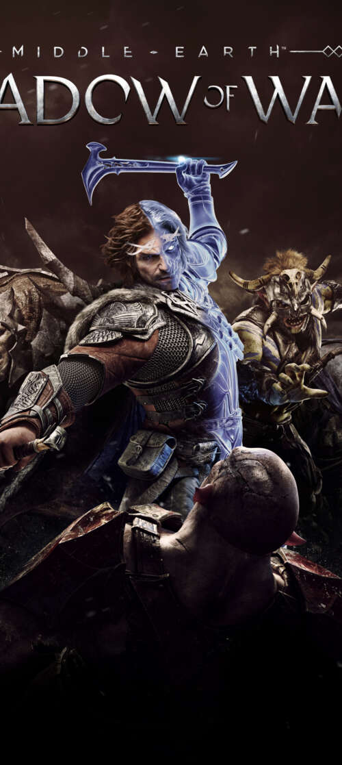 A powerful Orc Warchief from Middle-earth: Shadow of War in dark, battle-worn armor. Oukitel WP58 Pro background images hd
