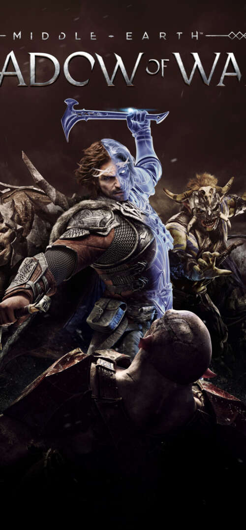A powerful Orc Warchief from Middle-earth: Shadow of War in dark, battle-worn armor. UmiDigi Umidigi X high definition wallpaper