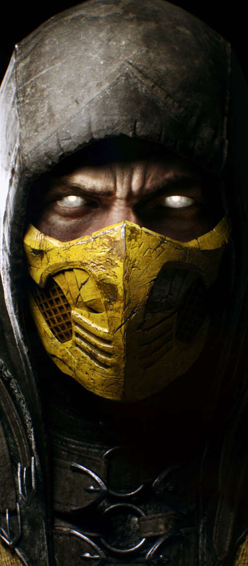 The legendary character Scorpion from the Mortal Kombat video game franchise. Cubot P90 wallpaper download