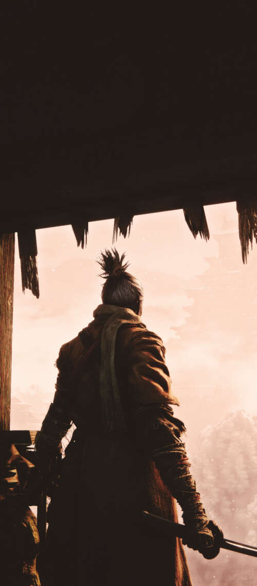 The character Sekiro from the video game Sekiro: Shadows Die Twice in a dramatic,... Blackview WAVE 10 cell phone backgrounds free