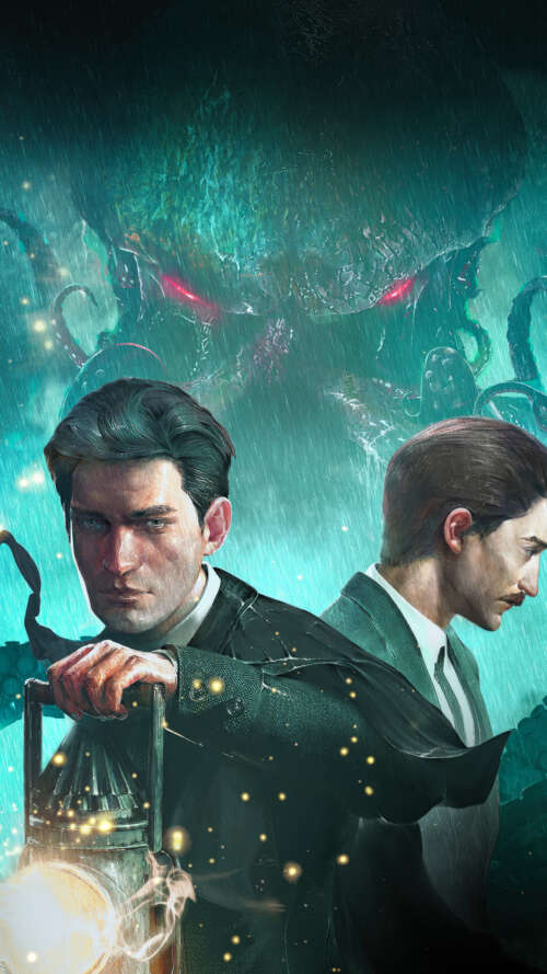 Sherlock Holmes, in piedi sotto una pioggia battente, si trova di fronte a un enorme... lava Play Max